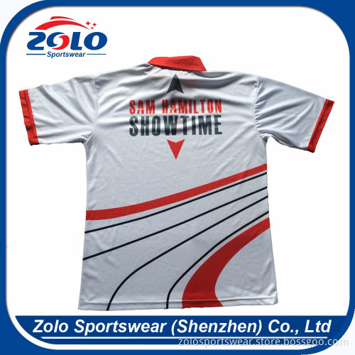 OEM men's polo 100% microfiber polyester dri fit running shirt